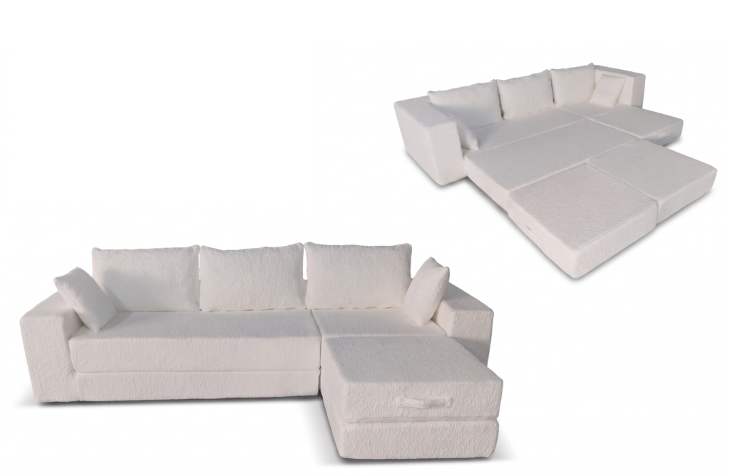 KOOMI Sofa Dual Layer L-shape